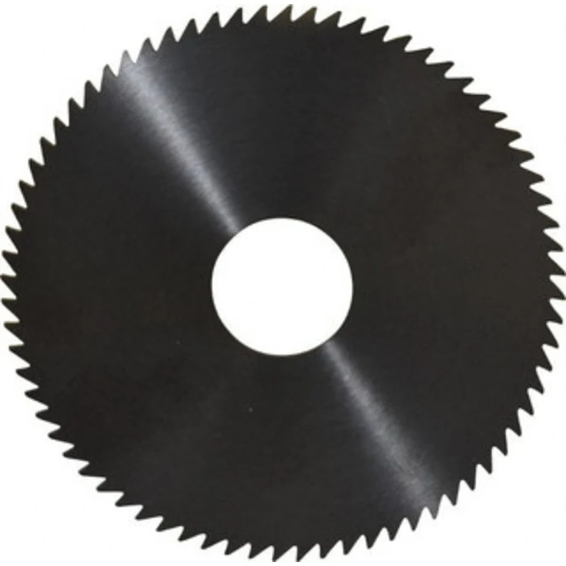 RobbJack 4 x 0.0781, 1 Arbor, 72-Tooth Solid Carbide Slitting & Slotting Saw Uncoated, RH Cut, Straight Teeth, Concav...